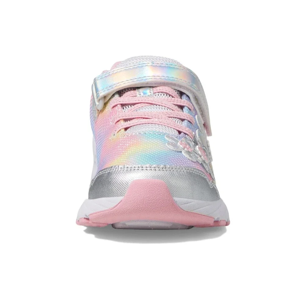 Stride Rite Lighted Glimmer 2.0 CG037302 Girls 2 Wide Multi Casual Shoes RHS9470